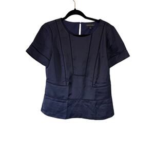 Banana Republic navy blouse size S